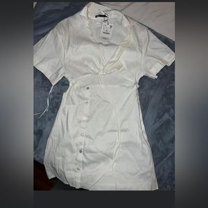 White Zara dress